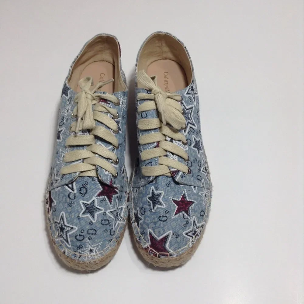 Catherine Malandrino NONNO Lace Up Espadrille